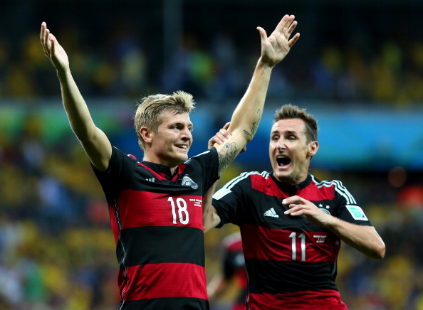 Kroos Alemania Brasil festejo 2014