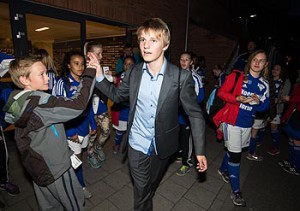 Martin Ødegaard etter kampen mot sarpsborg 08