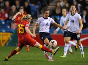 England v Wales Women's World Cup Qualifier