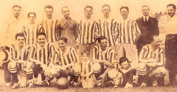 El equipo que ganó el ascenso en 1925