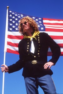 Alexi Lalas bandera