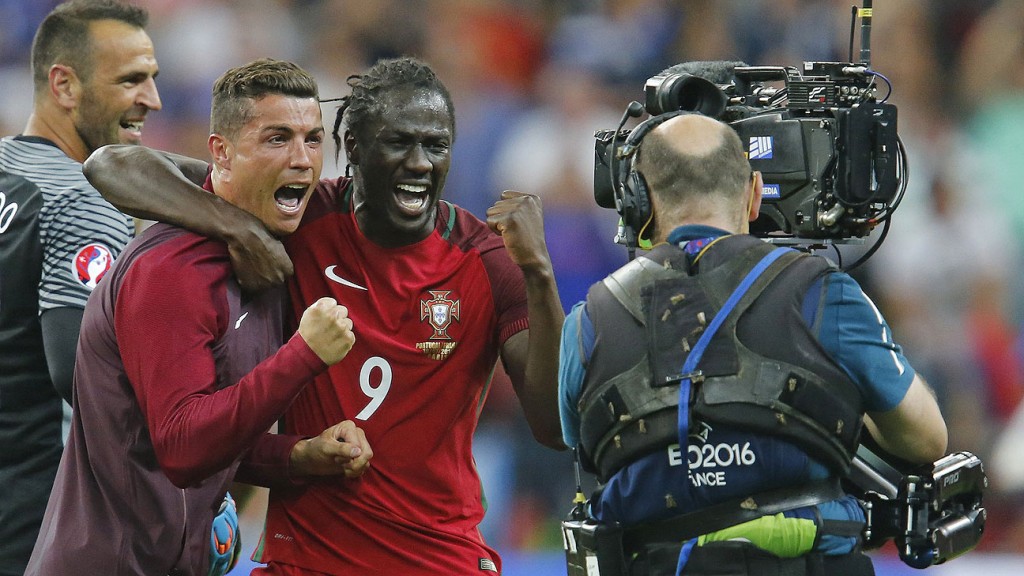 Eder y Cristiano Portugal